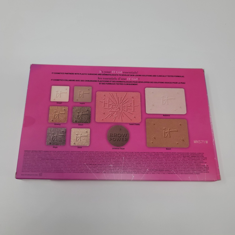 IT Cosmetics IT Girl Vol 3 Eye Cheek Brow Palette Limited Edition New - Picture 3 of 8